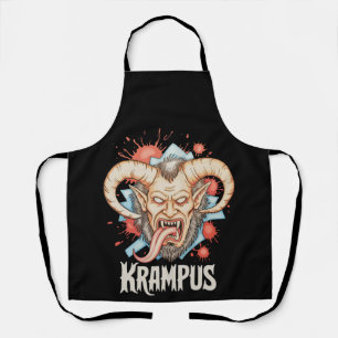 Krampus Christmas Kramperl Perchten Santa's Helper Apron