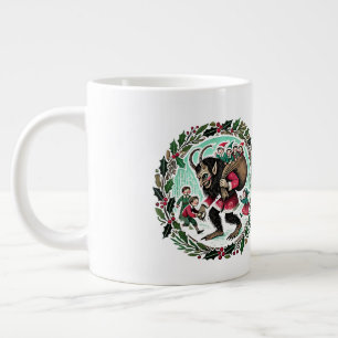 Krampus Christmas                                  Large Coffee Mug