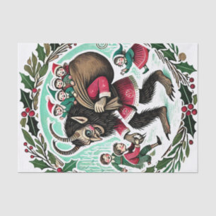 Krampus Christmas                                  Tissue Paper