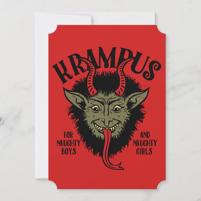 Krampus Face Naughty (Front)