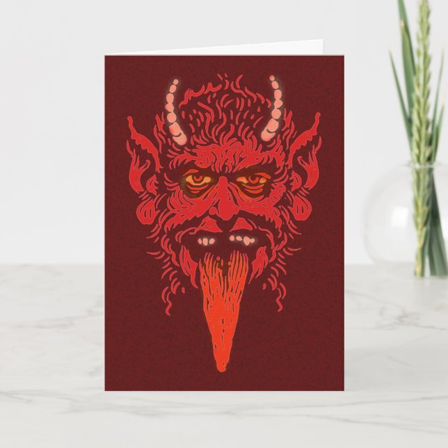 Krampus Greeting Card (Front)
