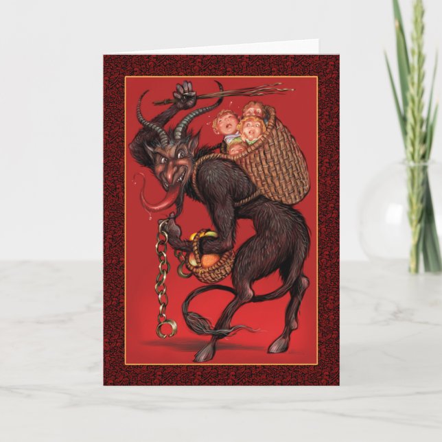 Krampus Greeting Card (Front)