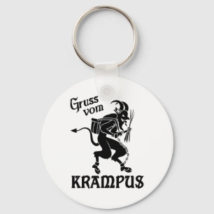 Krampus - Gruss Vom (greetings From) Krampus  Key Ring