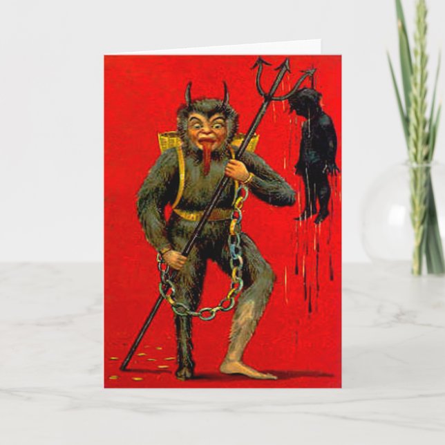 Krampus Holiday Card (Front)