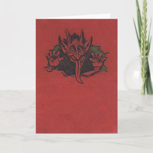 Krampus Holiday Card (Front)