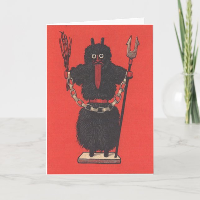 Krampus Holiday Card (Front)