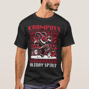 Krampus Holiday Spirit Design Christmas Season Evi T-Shirt