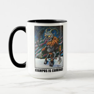 KRAMPUS IS COMING! Mug