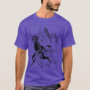 Krampus Is Coming To Town Christmas Demon Merry T-Shirt