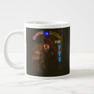 Krampus Is Waiting For You December Krampusnacht Large Coffee Mug