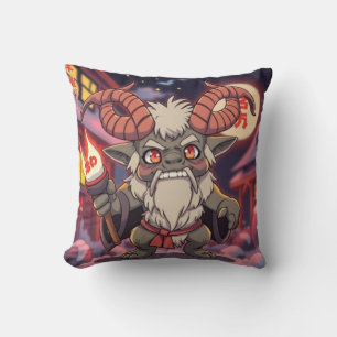 Krampus Japanese Anime Cartoon Cushion