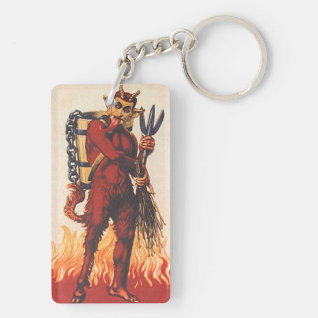 Krampus Key Ring (Back)