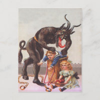 Krampus Kidnapping Children