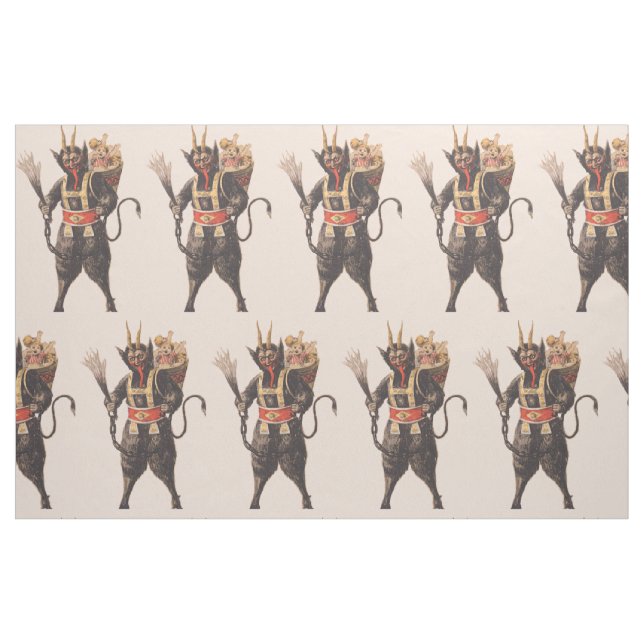 Krampus Kidnapping Children Switch Fabric (Yard)