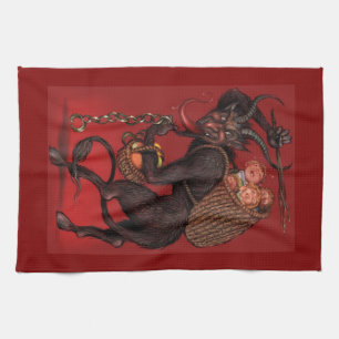 Krampus Kitchen Towel