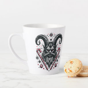 Krampus Latte Mug