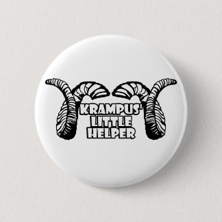 Krampus' Little Helper 6 Cm Round Badge