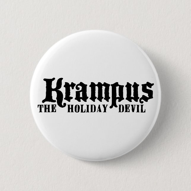 Krampus Logo Button (Front)