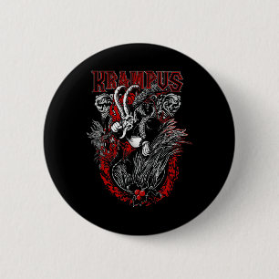 Krampus Merry Christmas Holiday Chrismas Horror Xm 6 Cm Round Badge