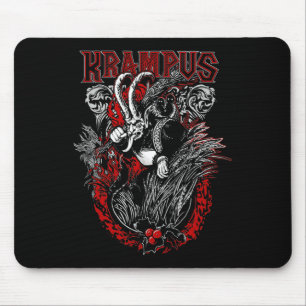 Krampus Merry Christmas Holiday Chrismas Horror Xm Mouse Pad