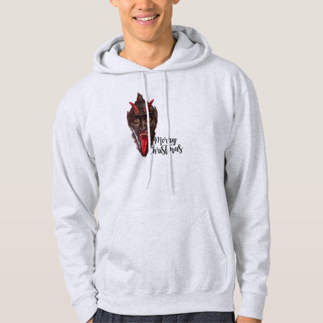 krampus merry christmas hoodie (Front)