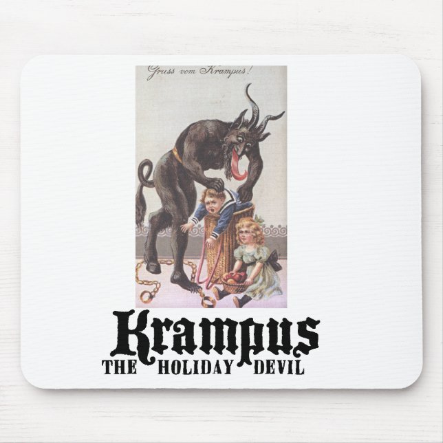 Krampus Mouse Pad (Front)