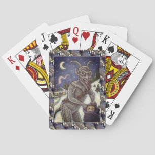 KRAMPUS & NAUGHTY CHILDREN, SCARY CHRISTMAS STORY PLAYING CARDS