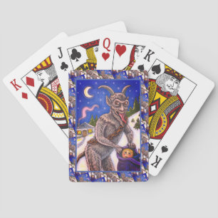 KRAMPUS & NAUGHTY CHILDREN, SCARY CHRISTMAS STORY PLAYING CARDS