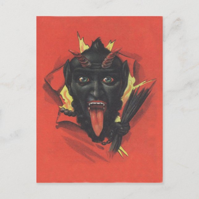 Krampus Postcard (Front)