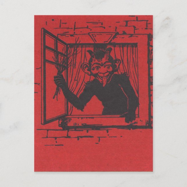 Krampus Postcard (Front)
