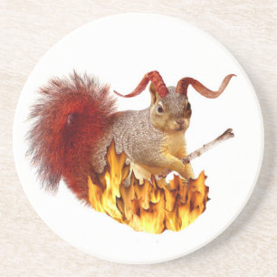 Krampus Squirrel Coaster