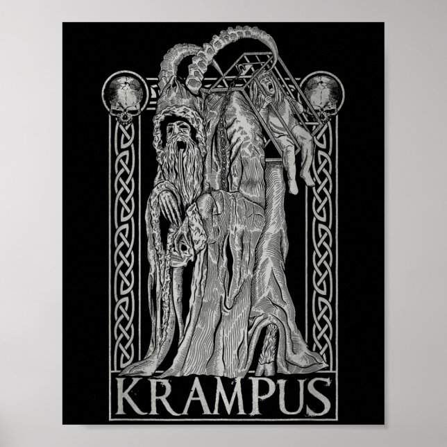 Krampus - Ss Von Krampus Dark Gothic Christmas  Poster (Front)