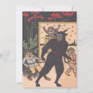 Krampus Taking Away Bad Children