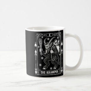 Krampus Tarot Card Design Christmas Season Evil Pa Coffee Mug
