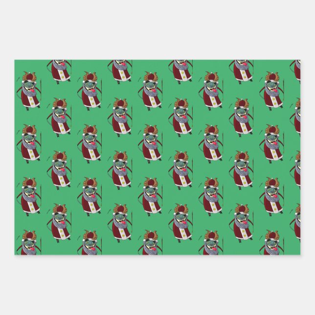 Krampus Wrapping Paper (Front 2)
