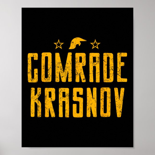Krasnov Ussr Agent 1987  Poster (Front)