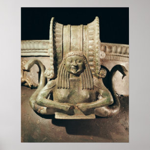 Krater, detail of the handle poster