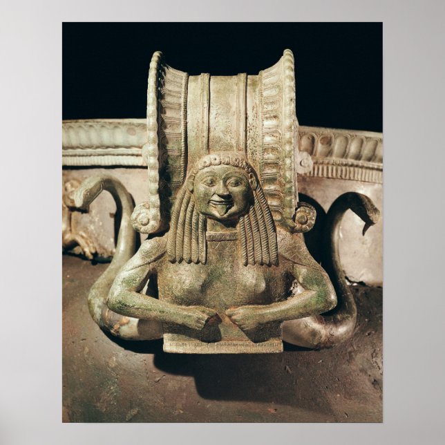 Krater, detail of the handle poster (Front)