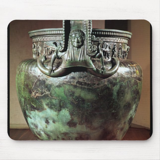 Krater, from the Tomb of a Princess of Vix Mouse Pad (Front)