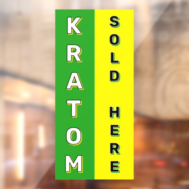 Kratom Sold Here Smoke Shop Dispensary (Sheet 2)