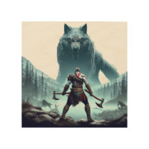 Kratos vs. Fenrir: The Wolf of Ragnarök
