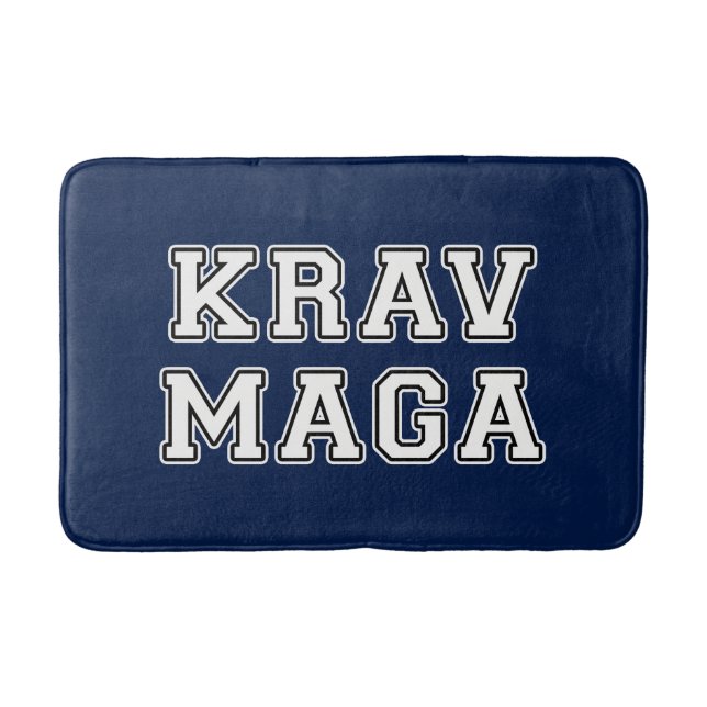 Krav Maga Bath Mat (Front)
