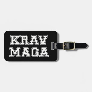 Krav Maga Luggage Tag