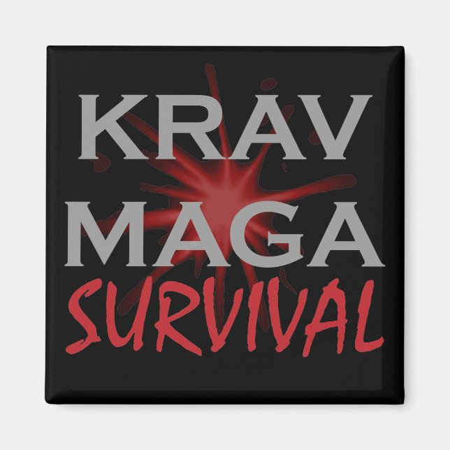Krav Maga Magnet (Front)