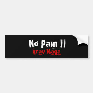 Krav Maga martial arts bumpersticker Bumper Sticker