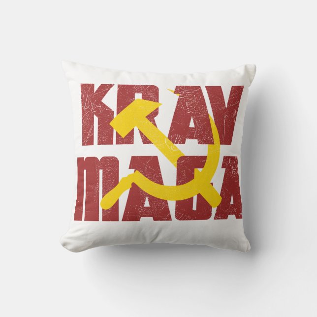 Krav Maga Russia Soviet Union Cushion (Front)
