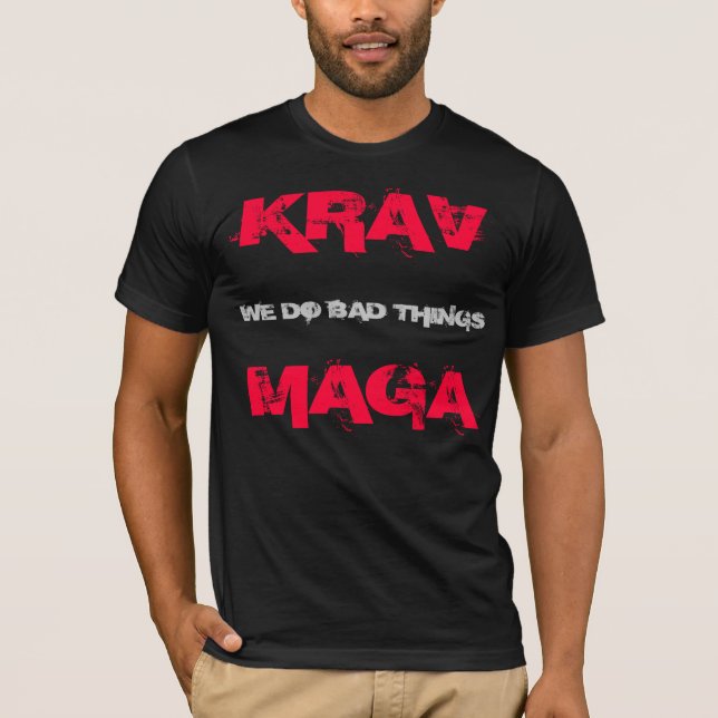 KRAV MAGA shirt, prayed things T-Shirt (Front)