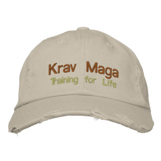 Krav Maga, Training for Life Embroidered Hat
