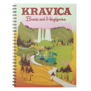Kravica Waterfalls Bosnia and Herzegovina Notebook