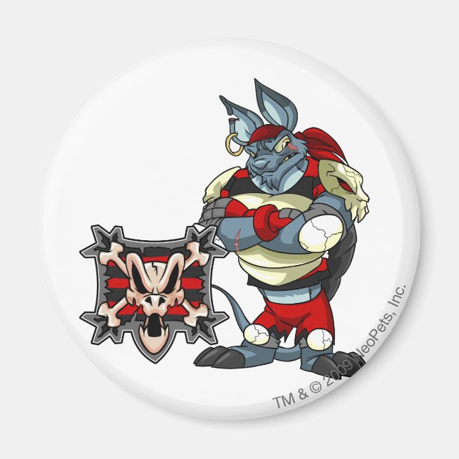 Krawk Island Team Captain 1 Magnet (Front)